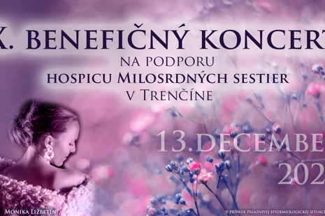 POZVÁNKA na X. benefičný koncert hospicu - NIE STE SAMI